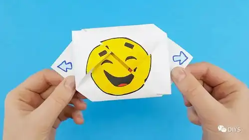 趣味折纸diy,超可爱表情信封的制作方法,让我们边看边学