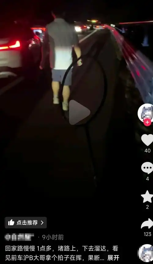 国庆出行再度上演人在囧途车主高速上遛狗打球,警方提醒勿放飞自我