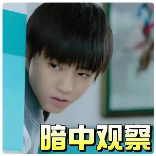 我们的少年时代王俊凯表情包来咯