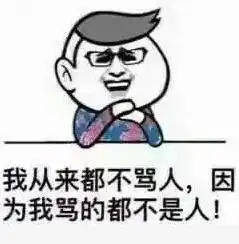 我从来都不骂人因为我骂的都不是人表情包文明的骂人表情包图片下载乐游网游戏下载
