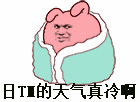真的好冷