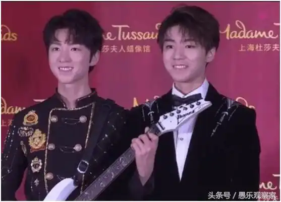 tfboys迎来出道五周年,合体亮相蜡像馆网友只有他的最像