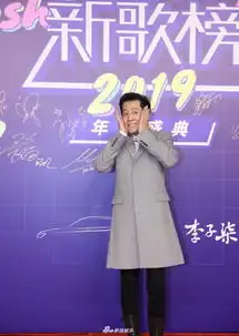 组图蔡国庆亮相2019亚洲新歌榜红毯捧脸捂眼睛搞怪表情超可爱