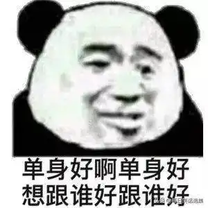 熊猫头表情包今天就是情人节,提醒一下我是单身