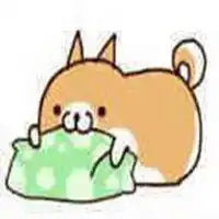 哒哒哒小狗奔跑表情包微信头像图片大全