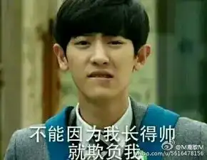 求灿烈伯贤带字表情包