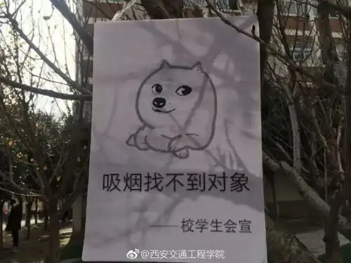 吸烟找不到对象高校禁烟表情包扎心了网友吓得烟都掉了
