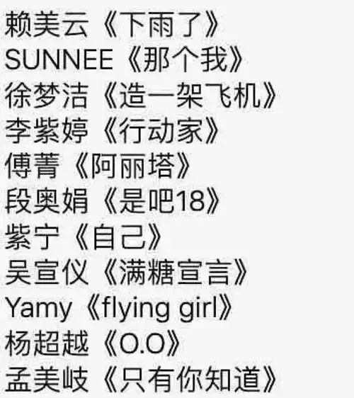 表情火箭少女新专辑个人单曲名公开,吴宣仪最甜美,杨超越最搞笑表情