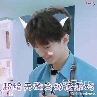 饭制王俊凯表情包,小表情帅气呆萌