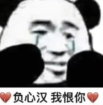 熊猫头表情包丨对不起,我爱的是游戏
