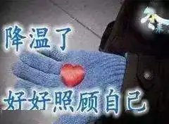 微信冬天天冷了注意保暖加衣动态表情图片冬天天冷了早安问候关心的说说