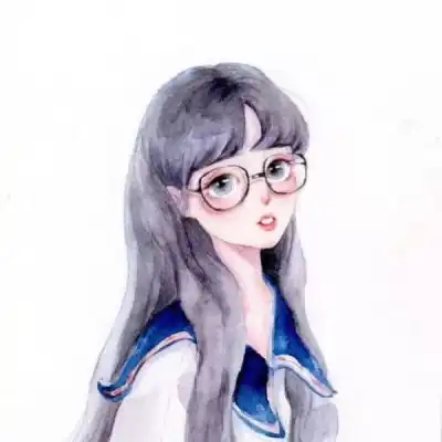 可爱手绘简笔画女头,可爱漂亮的小女生小姑娘