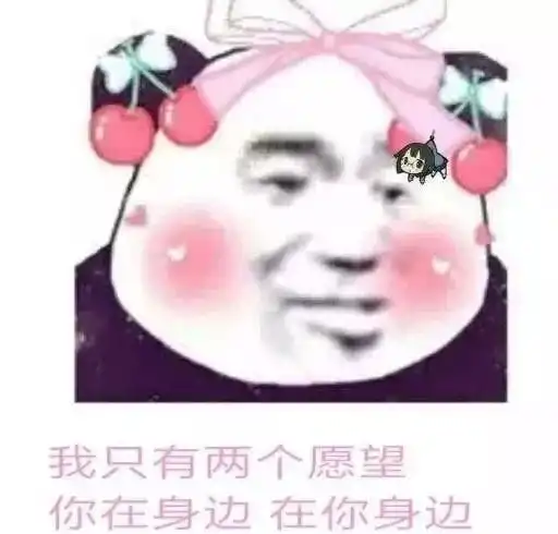 熊猫头撩汉表情包