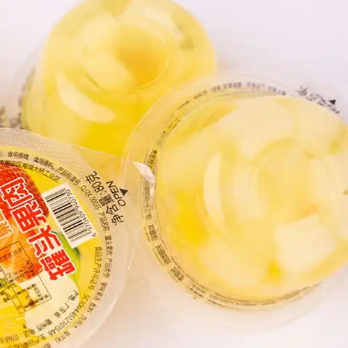 果肉果冻多口味罐头果肉布丁果味果冻休闲儿童零食大礼包整箱批发