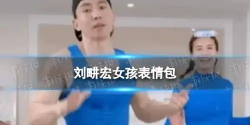 刘畊宏女孩表情包刘畊宏女孩健身搞笑图片