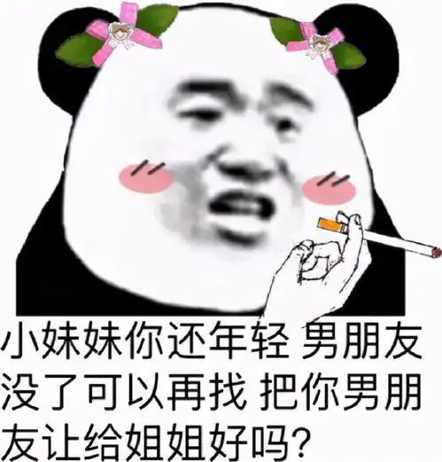 沙雕搞笑表情包小弟弟你还年轻,可以把女朋友让给哥哥吗