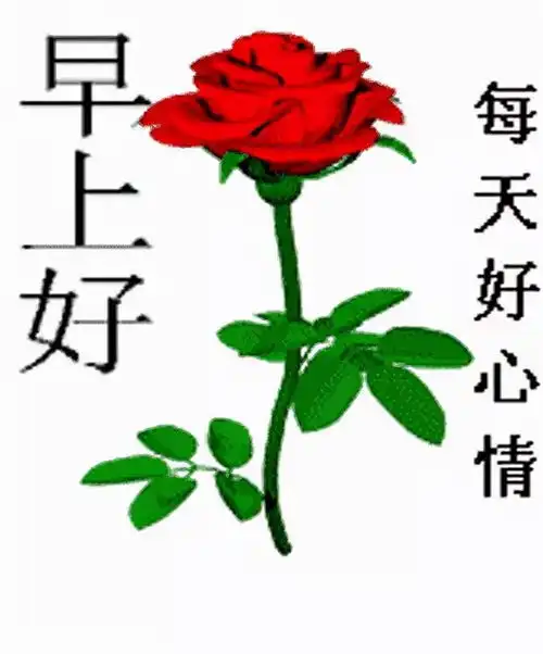 交友留心,待人诚心,回家开心,夜里安心,早安
