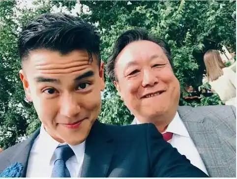余文乐和彭于晏结婚了,恭喜