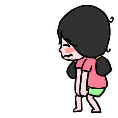 微信表情废柴姑娘