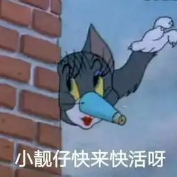 搞笑的表情包被吓到模糊