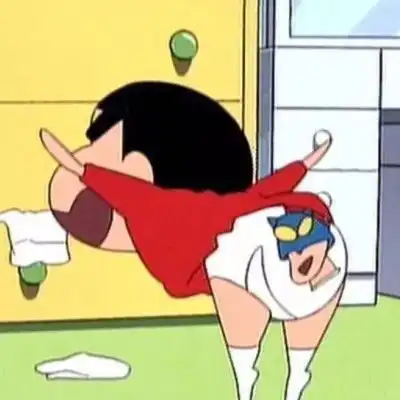 蜡笔小新高清头像呆萌