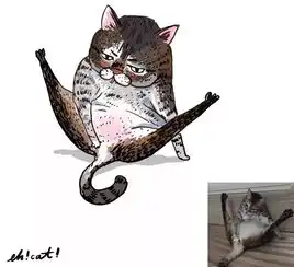 这位灵魂画手,把猫主子们都画成了超搞笑的表情包真是笑死人不偿命