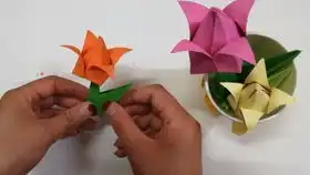 教你折好玩有趣的表情盒,做法很简单还是立体的,折纸视频教程