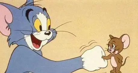 本打算养只猫捉老鼠,没想到猫咪被老鼠吓得躲起来