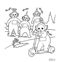 天线宝宝简笔画
