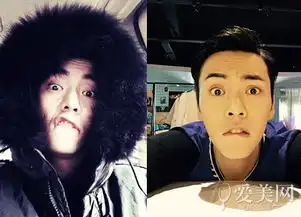 倪妮彭于晏陈伟霆明星搞怪表情