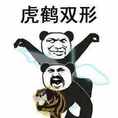 熊猫头表情包我将毕生的武功全都传给你