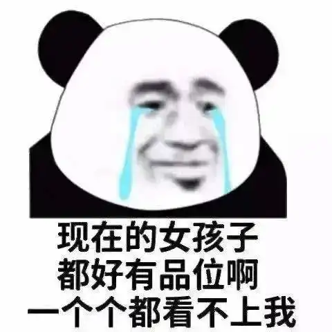 搞笑沙雕熊猫头表情包