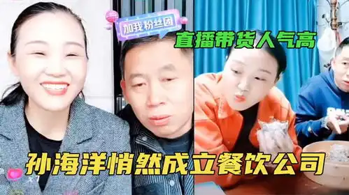 孙海洋为直播开餐饮公司,包裹里放被拐儿童信息,曾说绝不带货