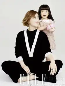 梅婷带女儿拍大片快快表情搞怪超萌