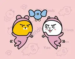 给公司设计的吉祥物和一些表情