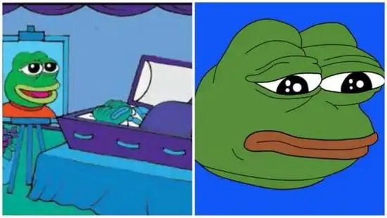 历史上第一位被公开宣告死亡的表情包青蛙pepe