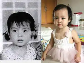 彪悍的遗传基因看明星与子女童年对比照