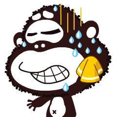 呆萌幸运猩qq表情gif幸运猩qq动态表情大全