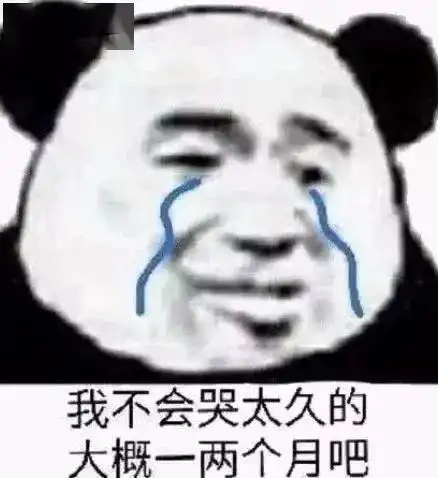 熊猫头表情包i不争气的东西