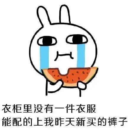 天冷没衣服穿了搞笑表情包