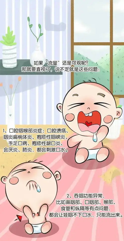 小孩儿智力低下这4种情况流口水可能是生病信号