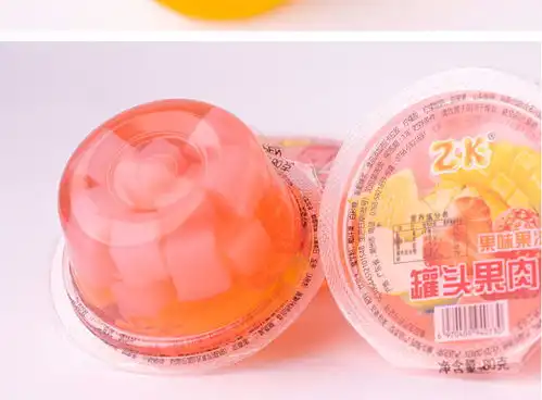 果肉果冻多口味罐头果肉布丁果味果冻休闲儿童零食大礼包整箱批发