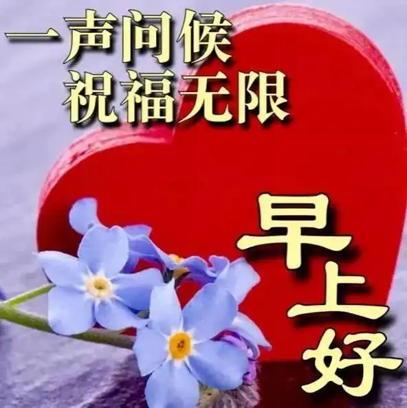 冬季周末早上好的问候语图片早上好表情带祝福句子