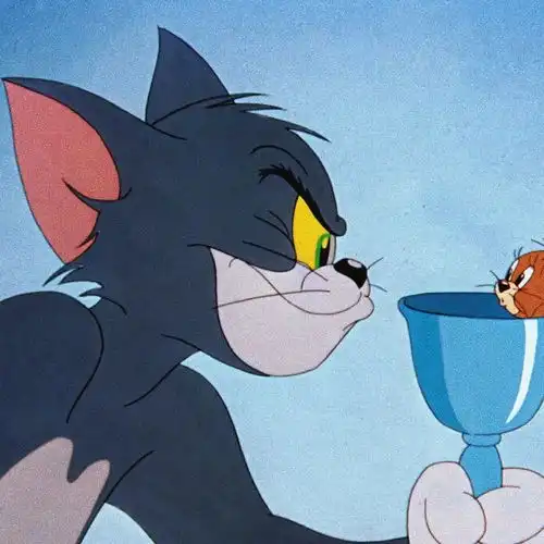 想知道这个是不是猫和老鼠的情头啊