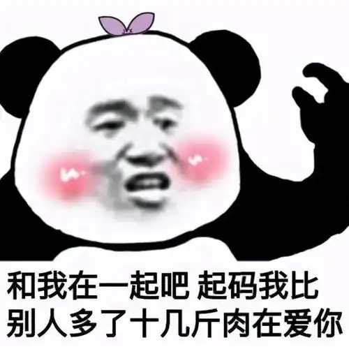 沙雕熊猫头表情包精选