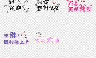 搞笑卡通表情包综艺节目微信字体2018图片设计素材高清模板下载42.27mb横排版大全