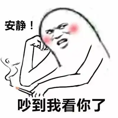 安静你吵到我系列表情包