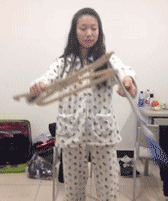搞笑gif图9张我要是说了假话,让我马上得到报应