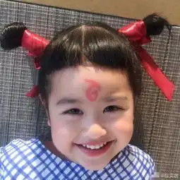 包贝尔晒女儿cos萌照,饺子还原哪吒造型,挤眉弄眼相似度超高