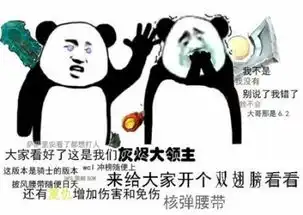 最近特火的一个表情包,上头有两个熊猫头的人